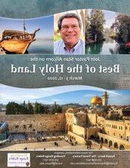 Holy Land Tour button linking to travel details in pdf form